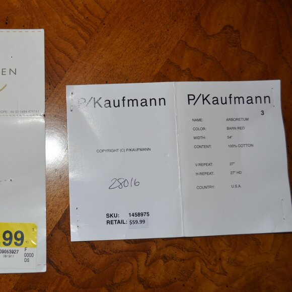 Autumn Leaves Pillow, P/Kaufmann & Robert Allen Designer Fabrics, Handcrafted - Picture 13 of 13